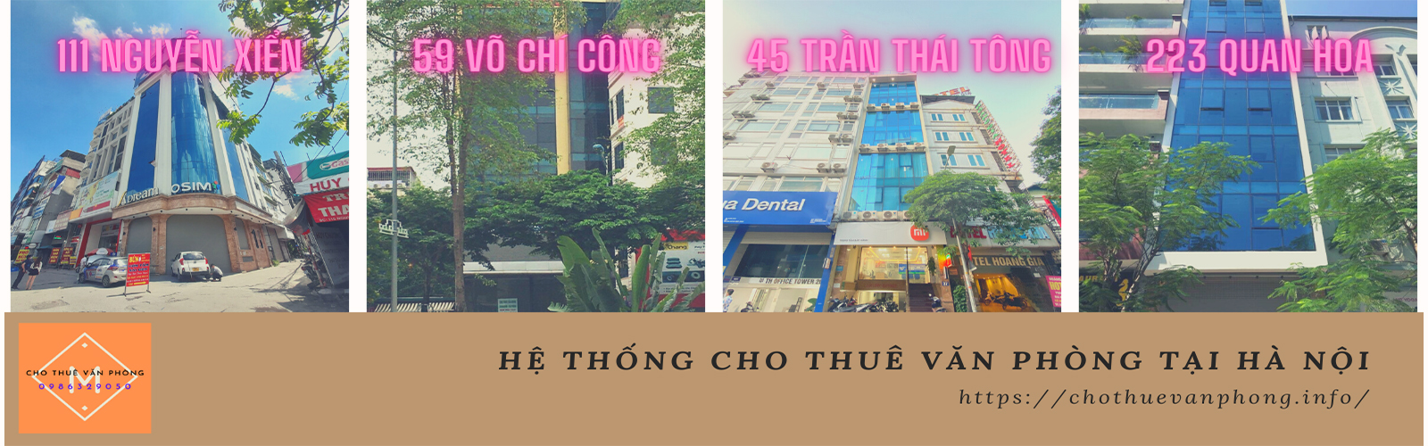 Cho thuê văn phòng tại Hà Nội